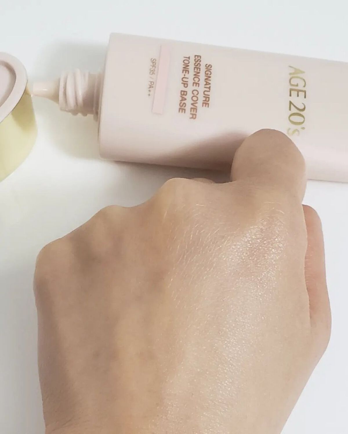 シグネチャーエッセンスカバー トーンアップベース/AGE20’s/化粧下地を使ったクチコミ(7枚目)