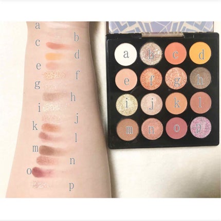 大英博物館 エジプトシリーズ アイシャドウパレット/ZEESEA/アイシャドウパレットを使ったクチコミ(3枚目)