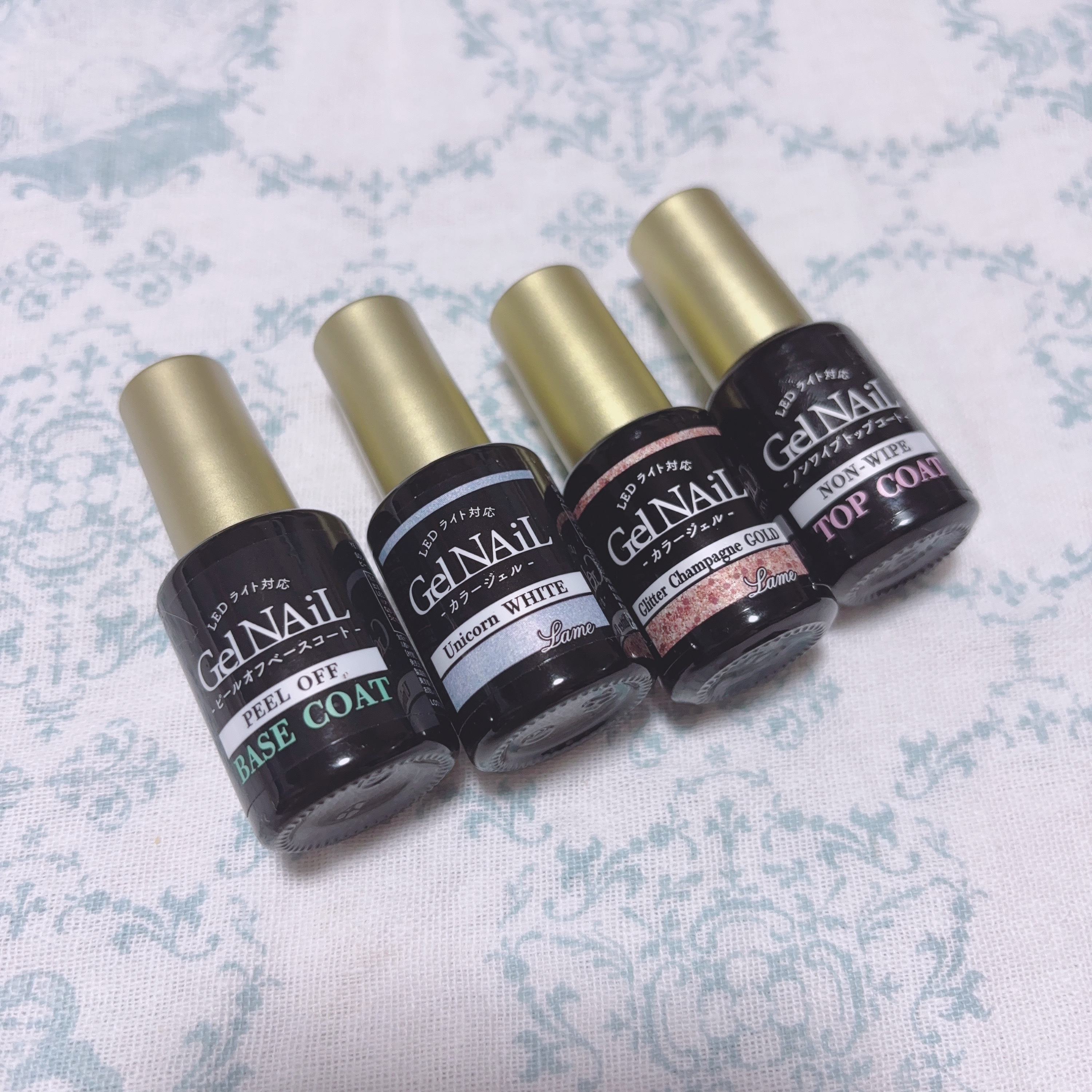 ジェルネイル（ライト対応）/セリア/ジェルネイルを使ったクチコミ（2枚目）