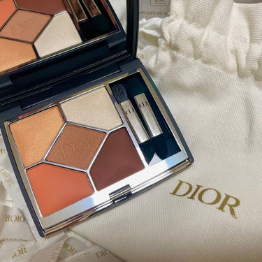 【旧】サンク クルール クチュール 629 コーラル ペイズリー/Dior/パウダーアイシャドウを使ったクチコミ（1枚目）