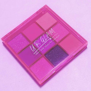 UR GLAM　BLOOMING EYE COLOR PALETTE/U R GLAM/アイシャドウパレットを使ったクチコミ（1枚目）