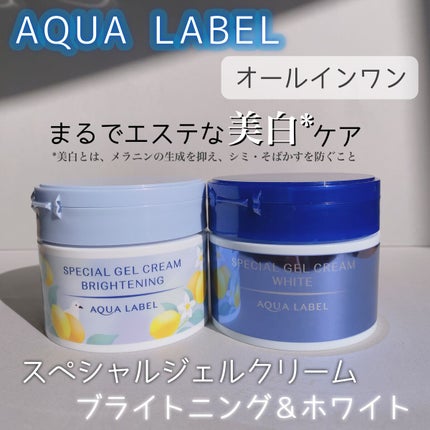 スペシャルジェルクリームA (ホワイト)(医薬部外品)/アクアレーベル/オールインワン化粧品を使ったクチコミ(1枚目)