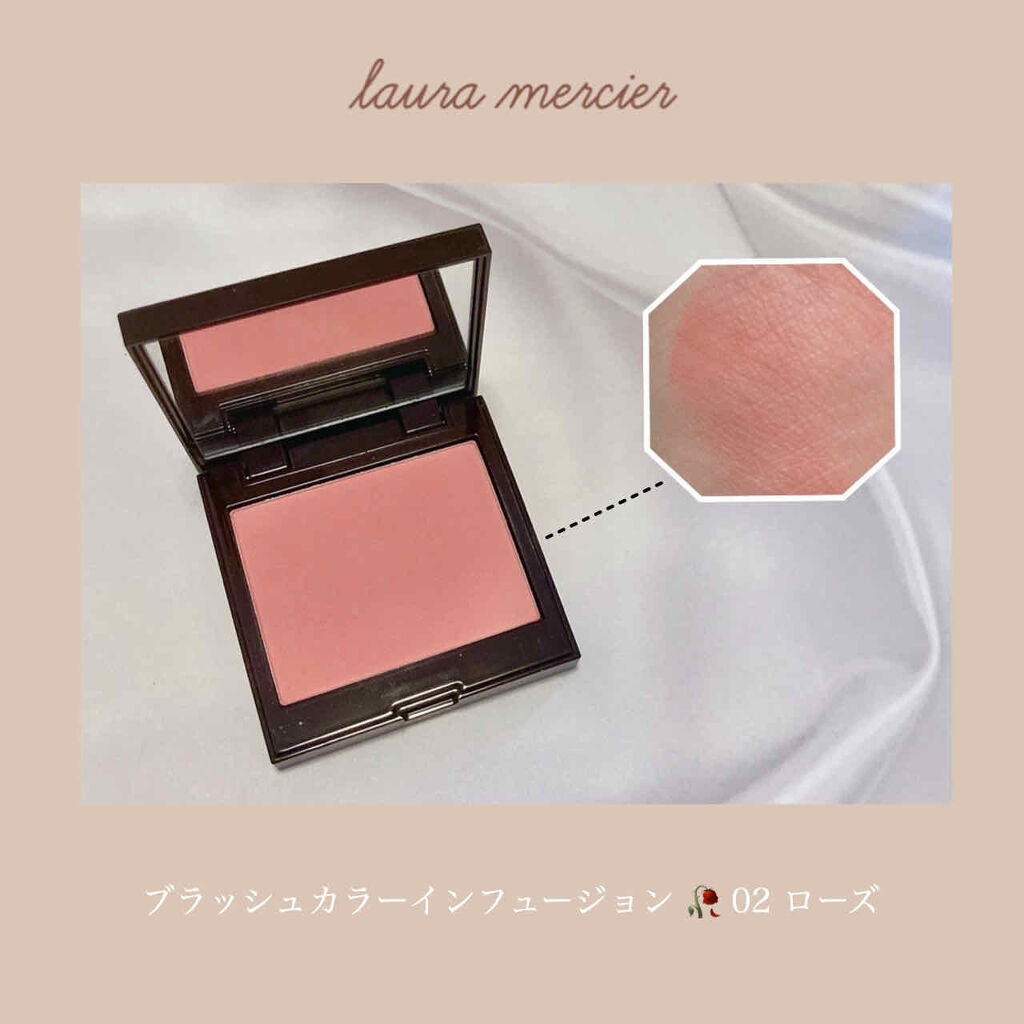 ブラッシュ カラー インフュージョン/ローラ メルシエ/パウダーチークを使ったクチコミ（1枚目）