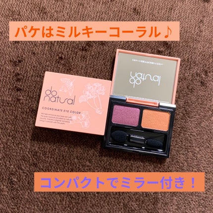 コーディネート アイ カラー/do natural/アイシャドウパレットを使ったクチコミ(2枚目)