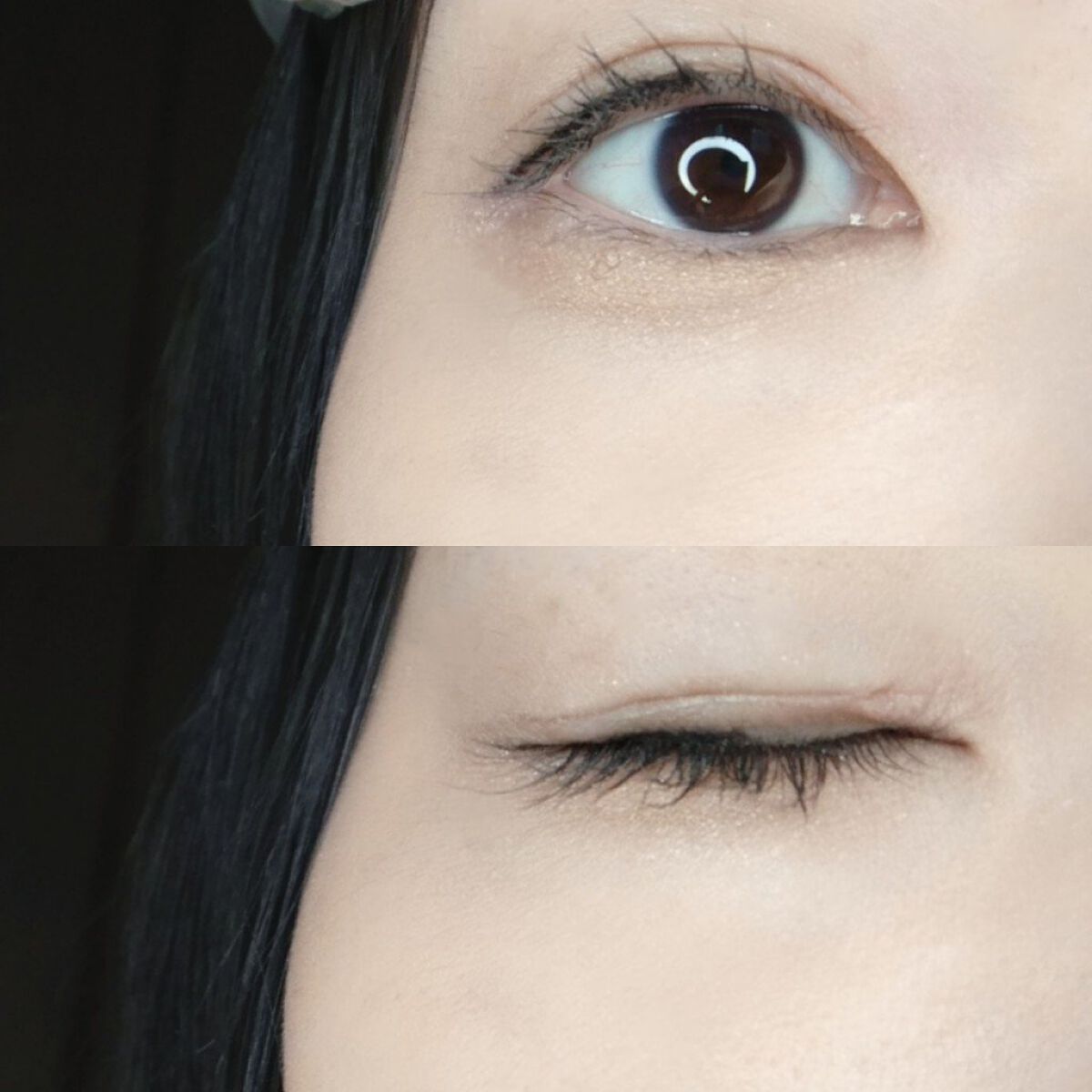 描くふたえアイライナー/CEZANNE/リキッドアイライナーを使ったクチコミ(3枚目)