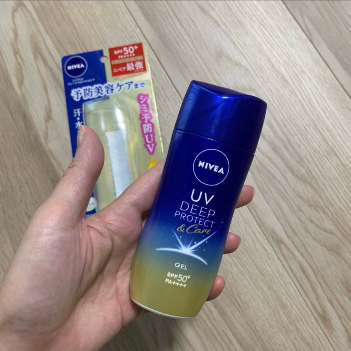 ニベアUV ディープ プロテクト&ケア ジェル/ニベア/日焼け止めジェルを使ったクチコミ(2枚目)