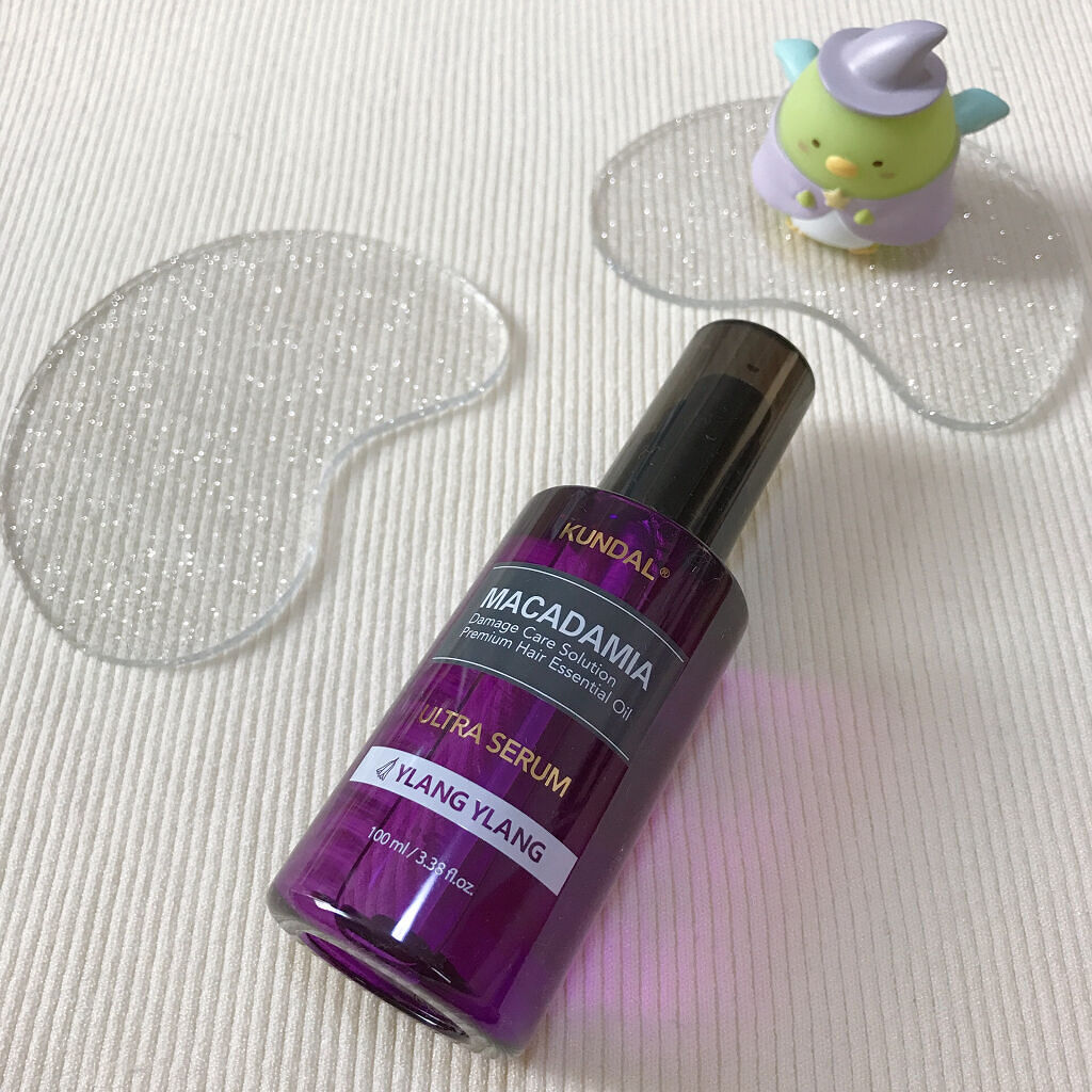 クンダル マカダミア ウルトラヘアセラム /KUNDAL/ヘアオイルを使ったクチコミ（1枚目）