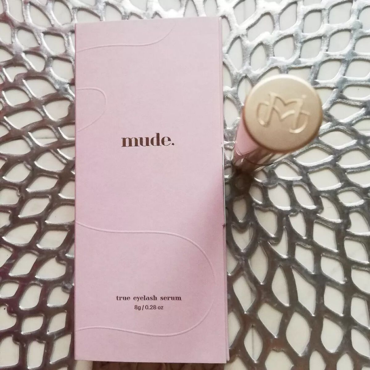 トゥルーアイラッシュセラム/mude./まつげ美容液を使ったクチコミ（3枚目）