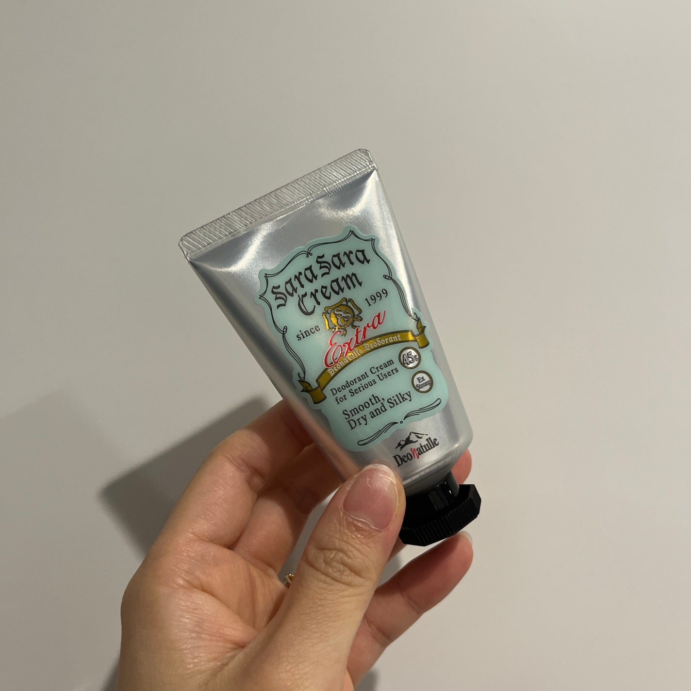 薬用さらさらクリーム/デオナチュレ/デオドラント・制汗剤を使ったクチコミ(1枚目)