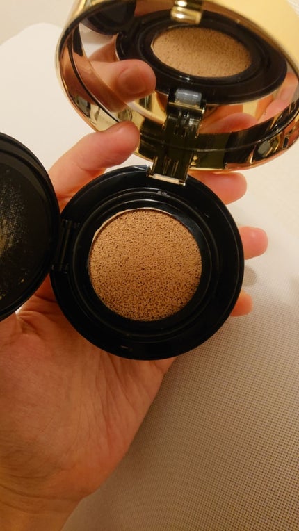 アンクル ド ポー ルクッション/YVES SAINT LAURENT BEAUTE/クッションファンデーションを使ったクチコミ(2枚目)