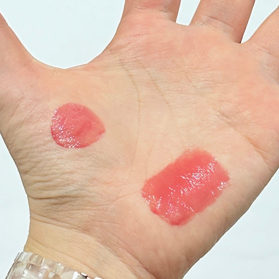 ジューシーラスティングティント/rom&nd/リップティントを使ったクチコミ(4枚目)