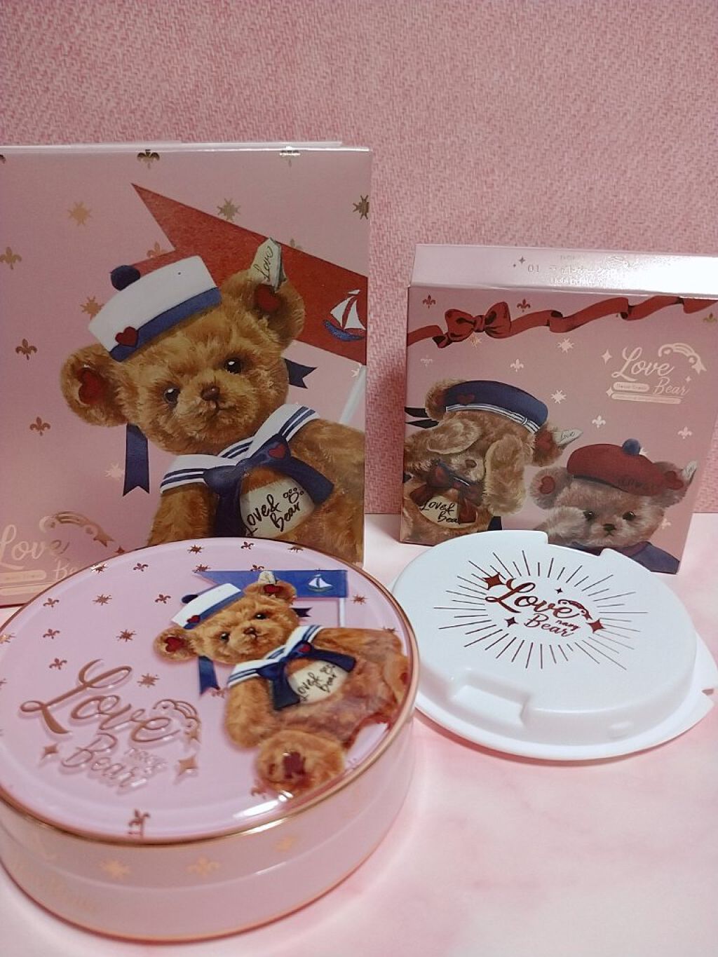 ラブベア ファンデーション/FlowerKnows/パウダーファンデーションを使ったクチコミ（1枚目）