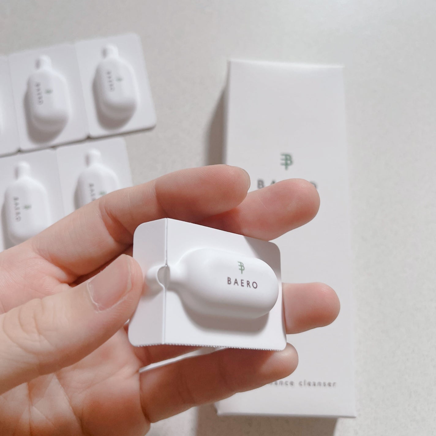 メンテナンスクレンザー/BAERO/スクラブ・ゴマージュを使ったクチコミ(3枚目)