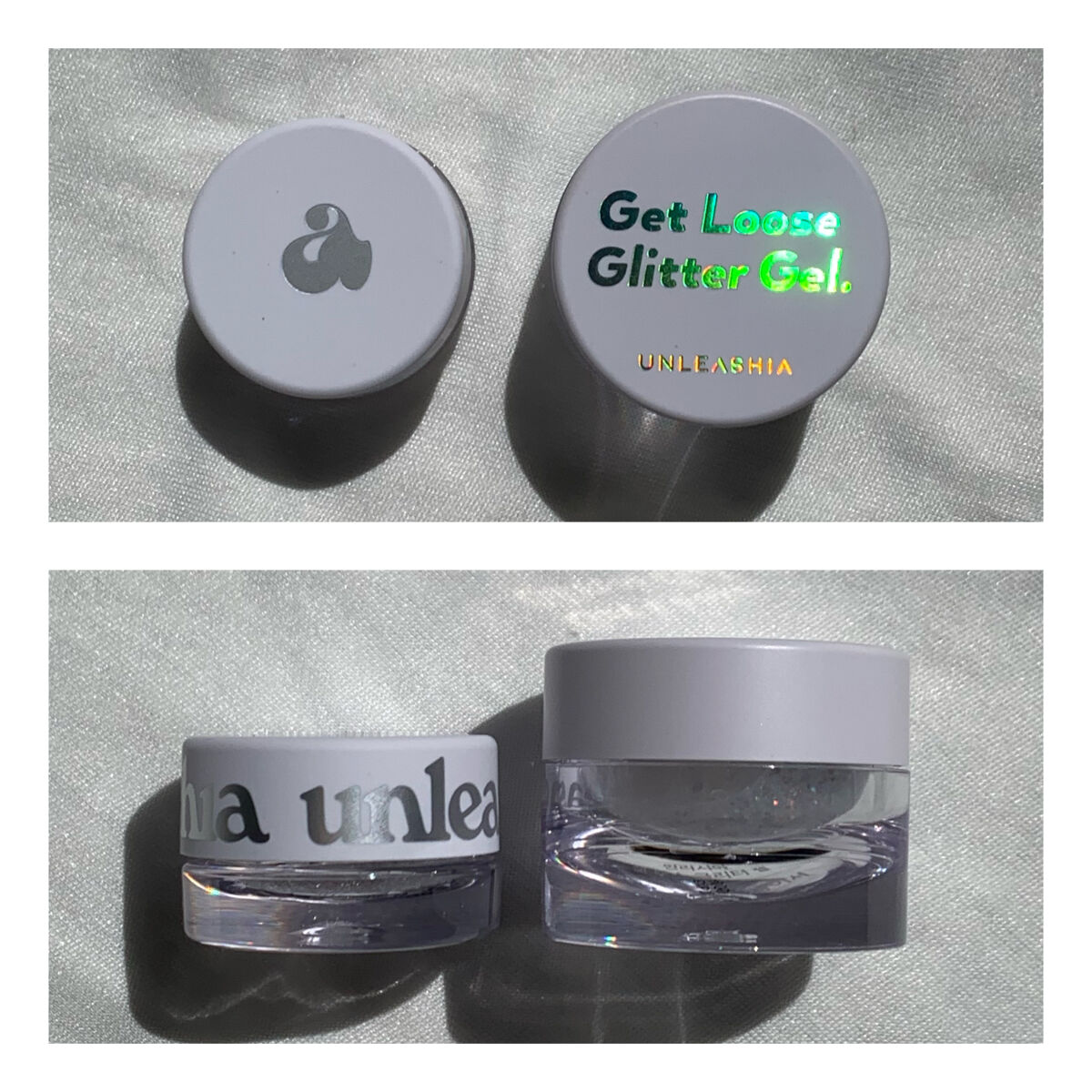 ゲットルーズグリッタージェル N°3ゴールドオブセッサ/unleashia/グリッターを使ったクチコミ（2枚目）