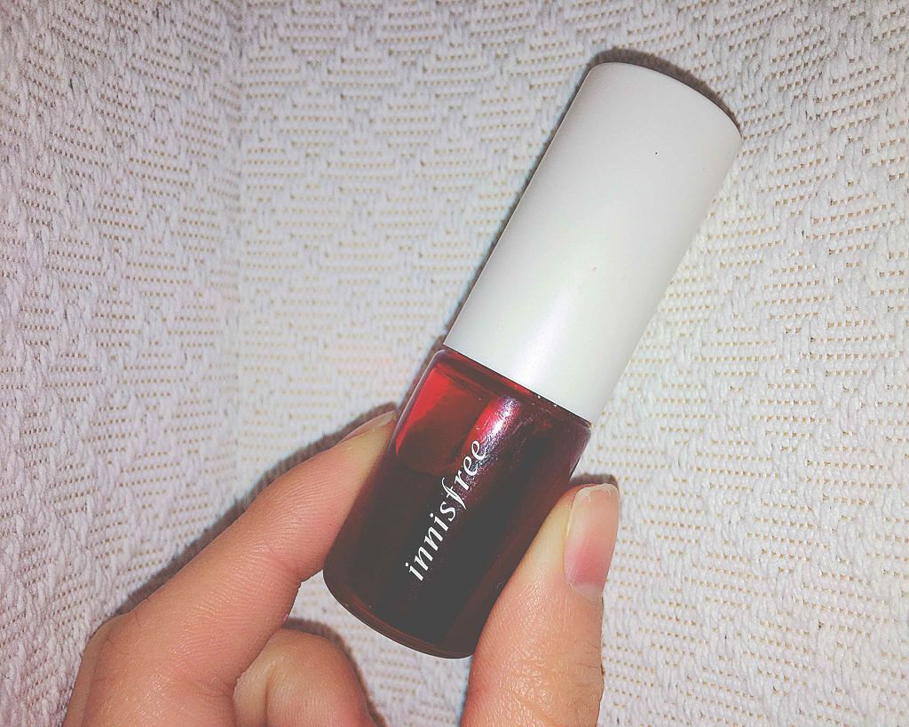 innisfree リップティントのクチコミ「Innisfreeで購入した、ウォーターティントです。650円ほどでした。

私はオレンジリッ.....」（1枚目）