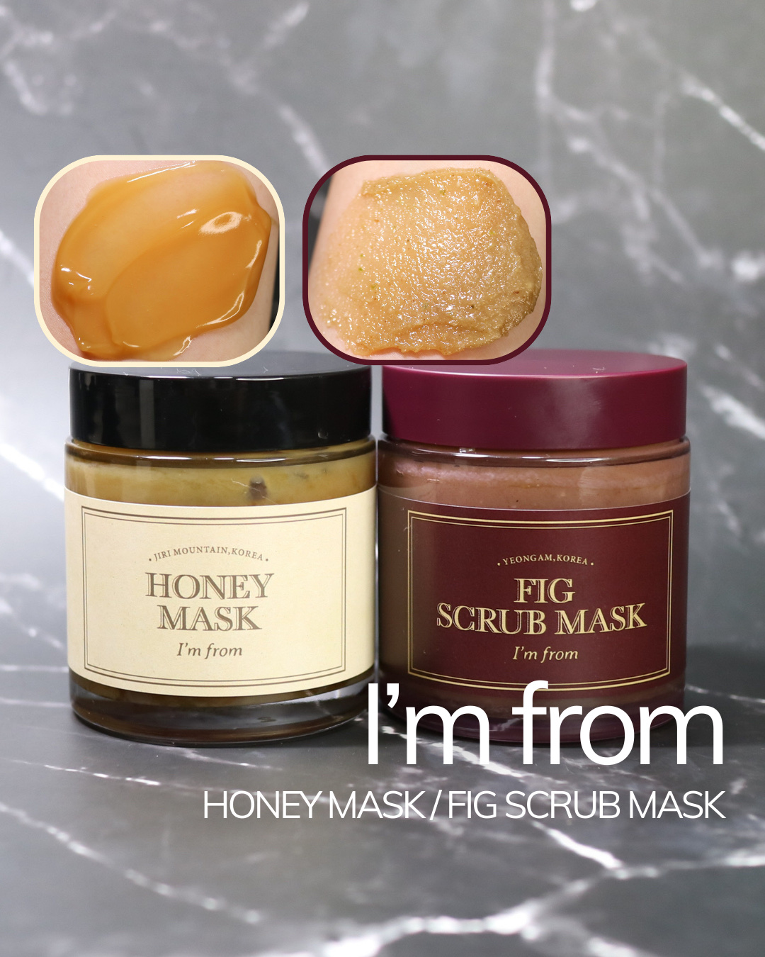 ハニーマスク/I'm from/洗い流すパック・マスクを使ったクチコミ（1枚目）