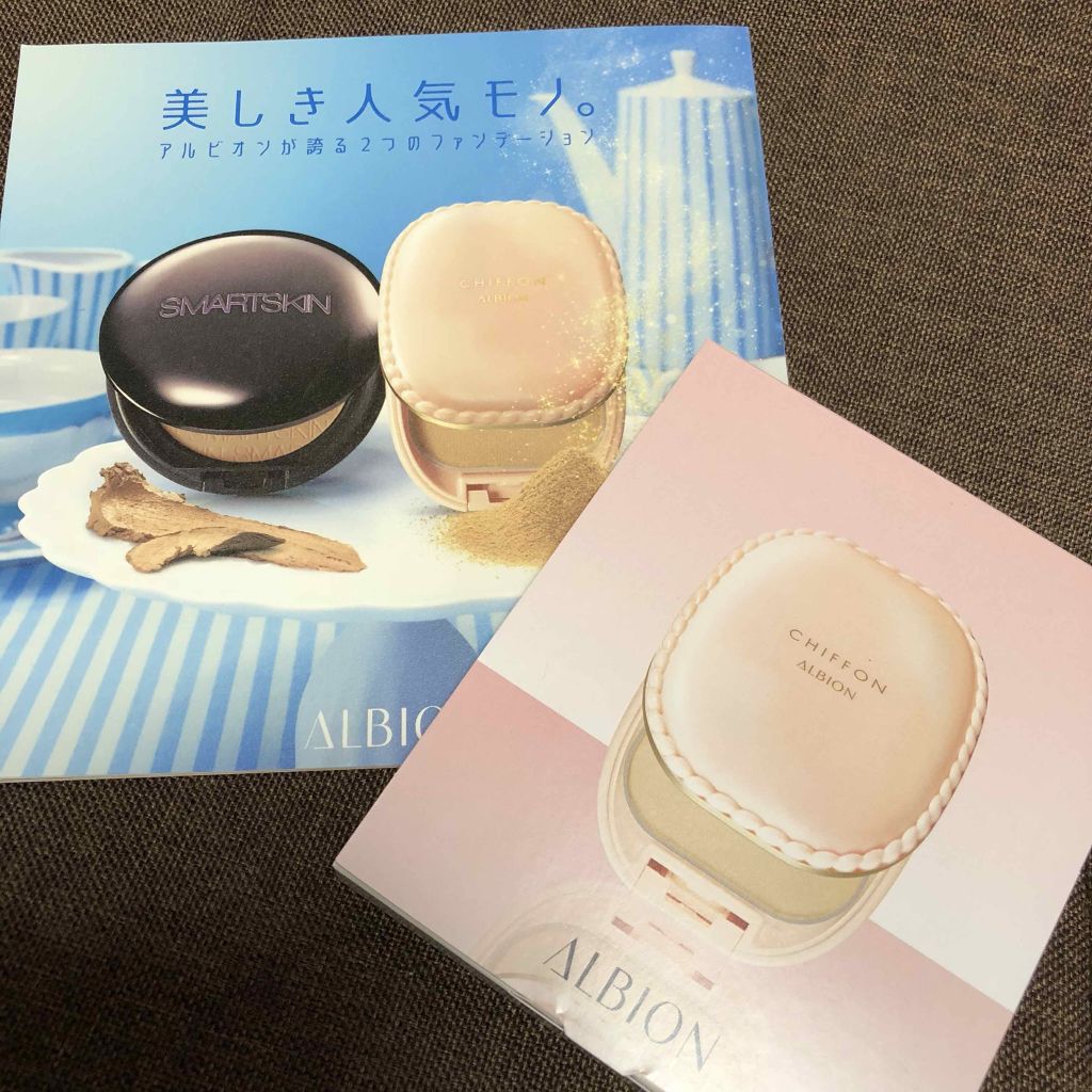 アルビオン スウィート モイスチュア シフォン/ALBION/パウダーファンデーションを使ったクチコミ（3枚目）