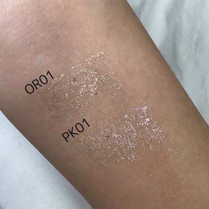 アンドバイロムアンド グラッシーアイグリッター/&nd by rom&nd/グリッターを使ったクチコミ(6枚目)