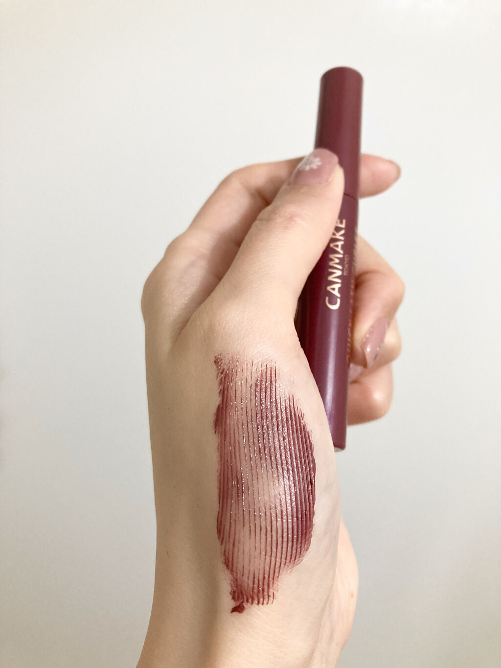 クイックラッシュカーラー WM ワインモーヴ/キャンメイク/マスカラ下地を使ったクチコミ（3枚目）