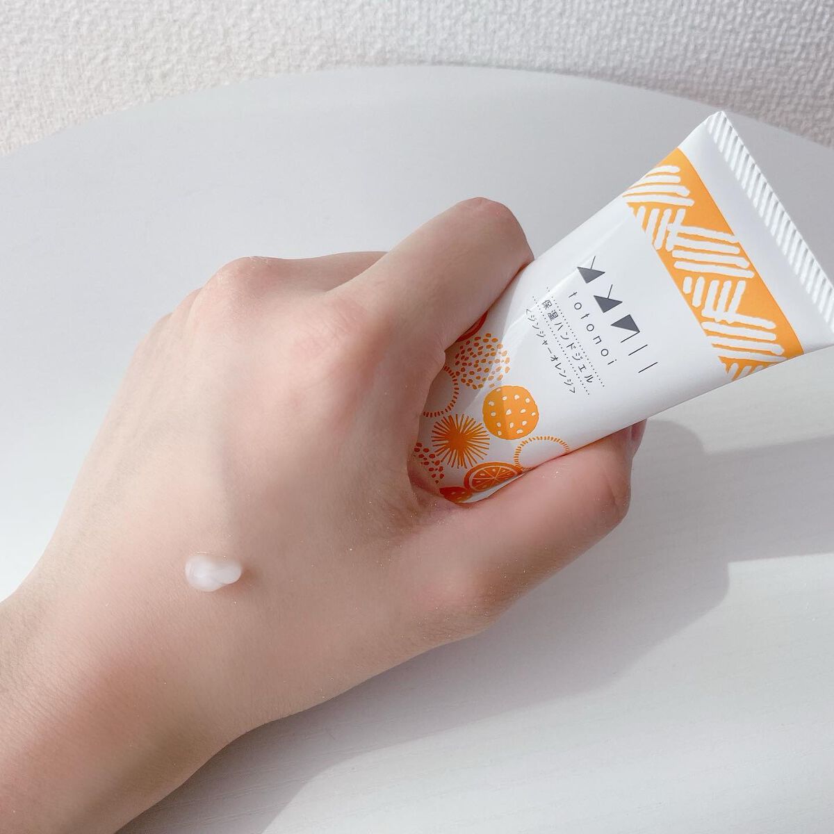 ととのい保湿ハンドジェル ジンジャーオレンジ/totonoi/ハンドジェルを使ったクチコミ（2枚目）