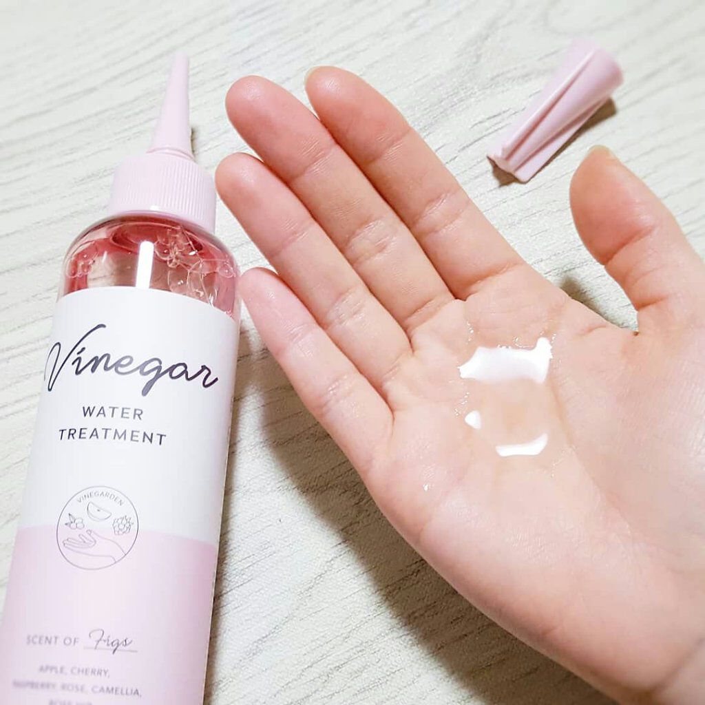 ウォータートリートメント/ビネガーデン/洗い流すヘアトリートメントを使ったクチコミ（3枚目）