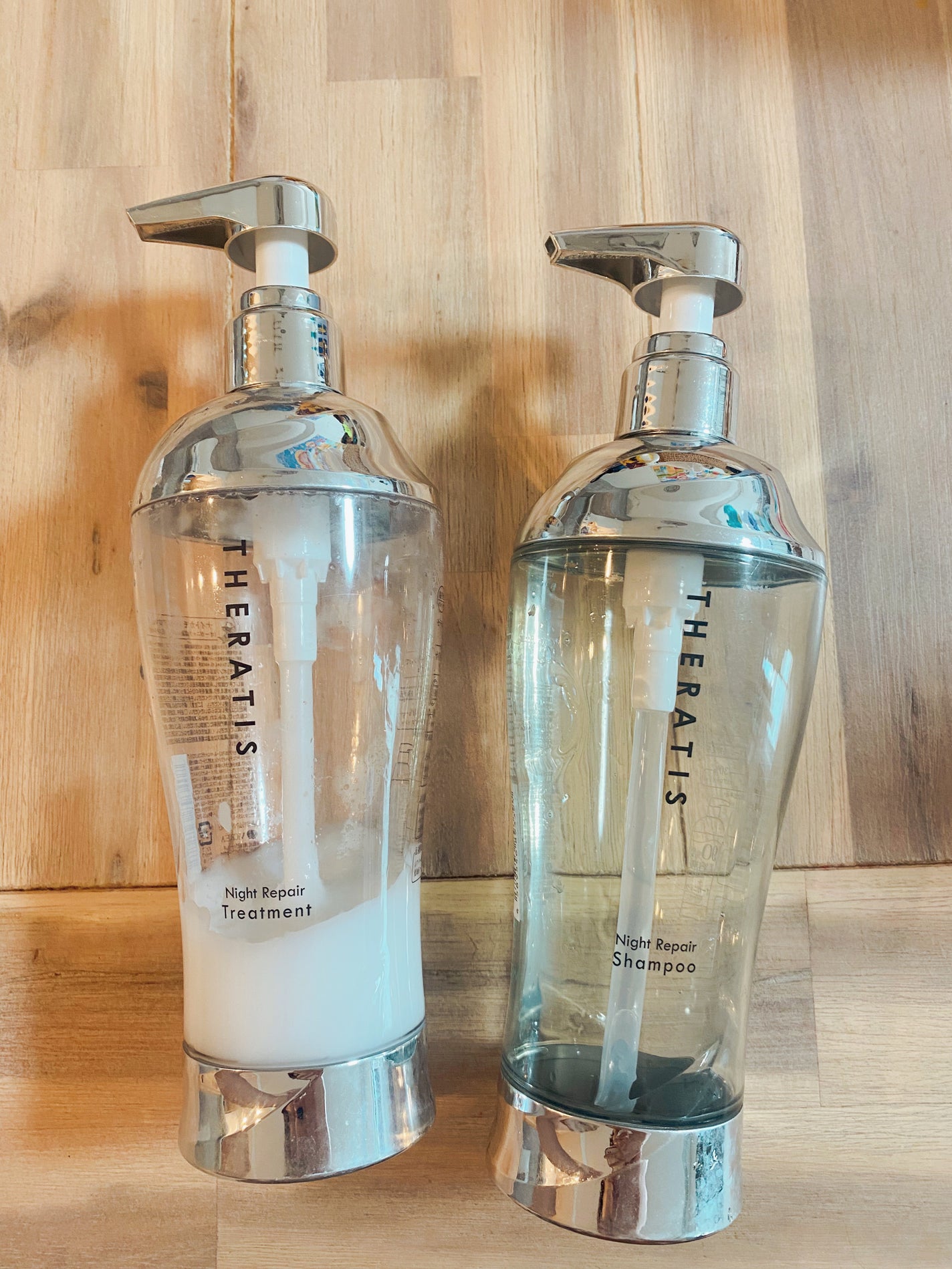 ナイトリペア シャンプー/ヘアトリートメント/THERATIS/シャンプー・コンディショナーを使ったクチコミ(1枚目)
