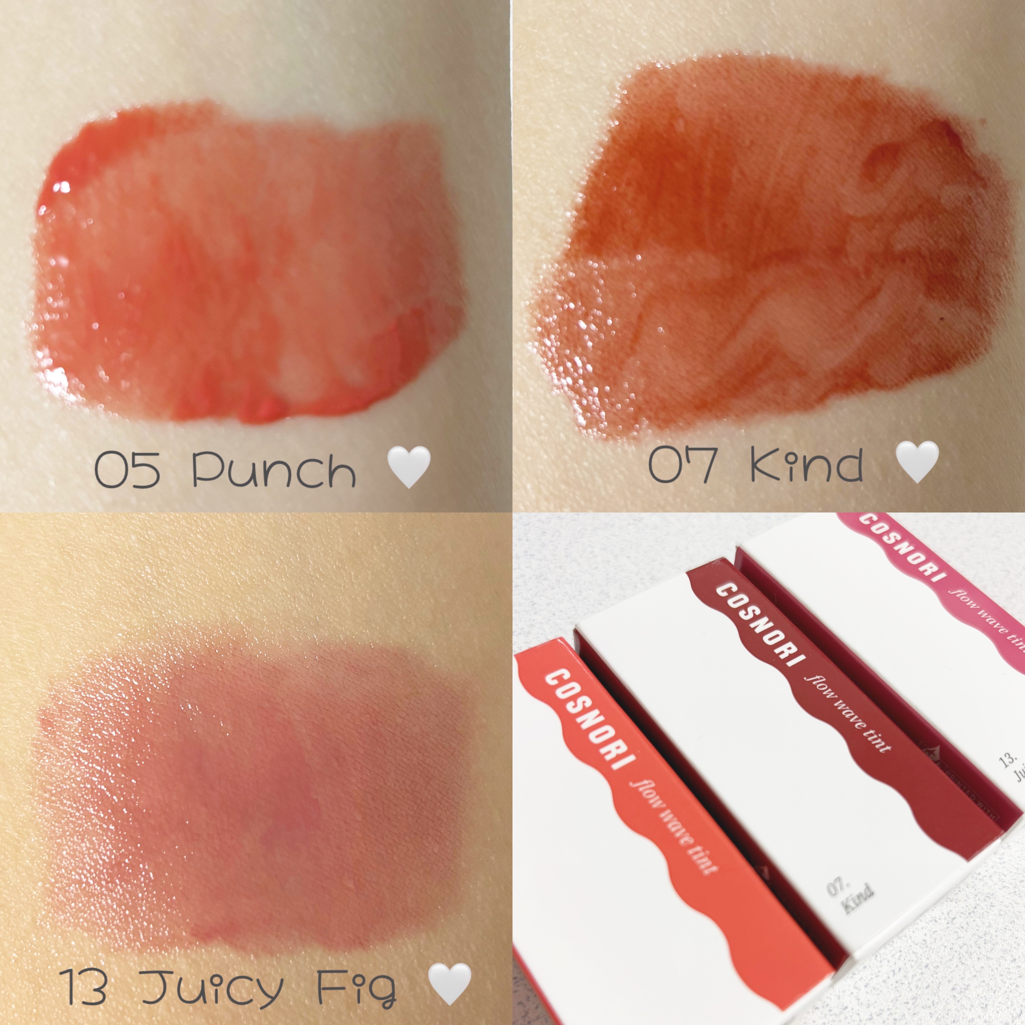 フローウェーブティント/COSNORI/リップティントを使ったクチコミ（2枚目）