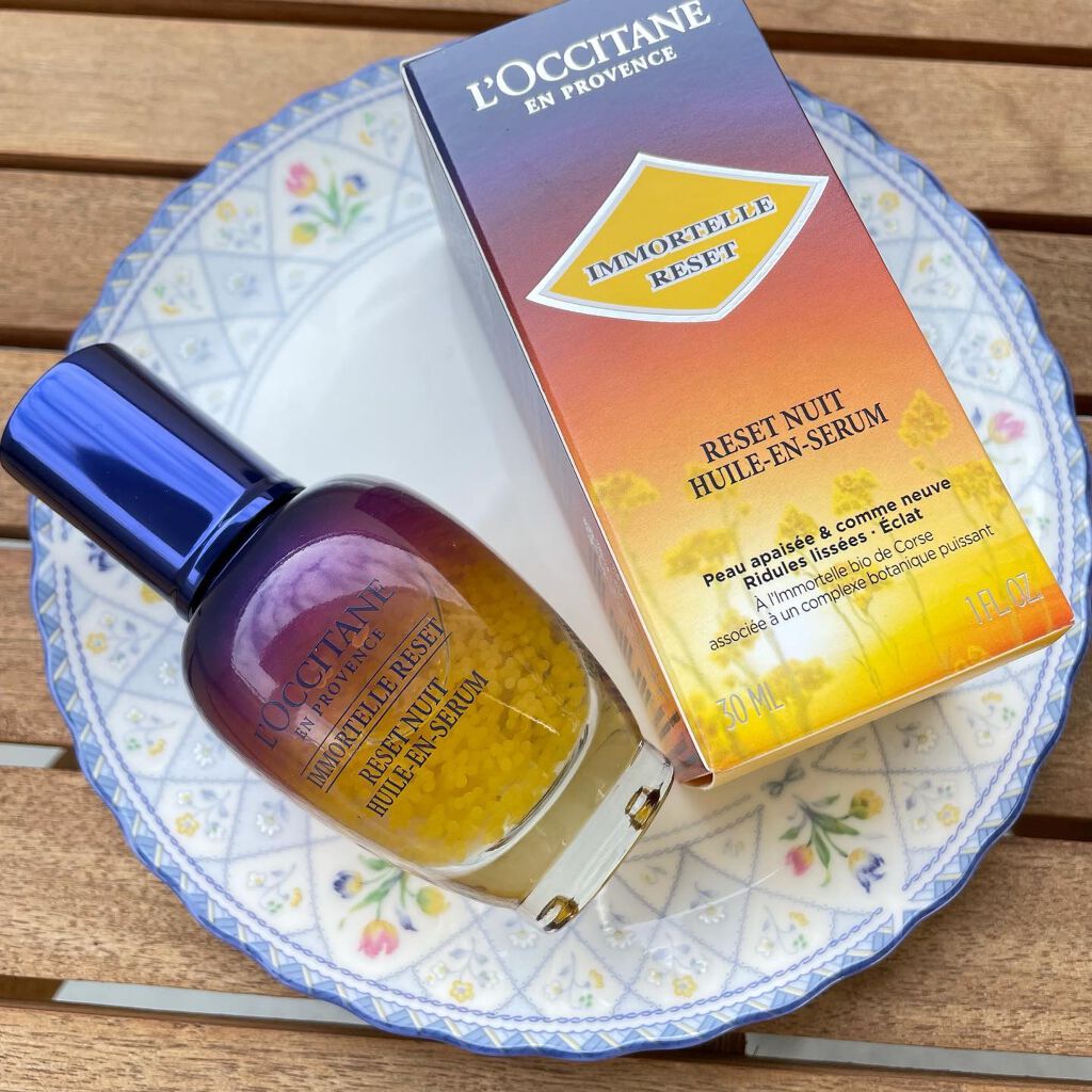 イモーテル オーバーナイトリセットセラム/L'OCCITANE/美容液を使ったクチコミ（1枚目）