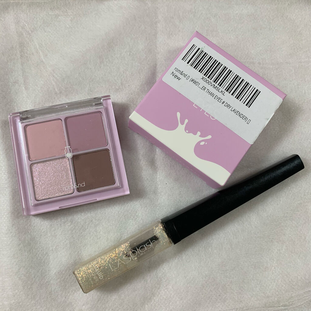 ベターザンアイズ ミルクシリーズ/rom&nd/アイシャドウパレットを使ったクチコミ（2枚目）