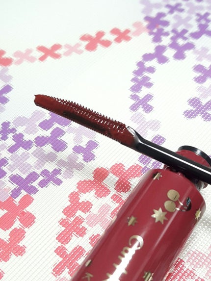 カールキープマジック ダークチェリー(限定色)/コーセーコスメニエンス/マスカラを使ったクチコミ(3枚目)