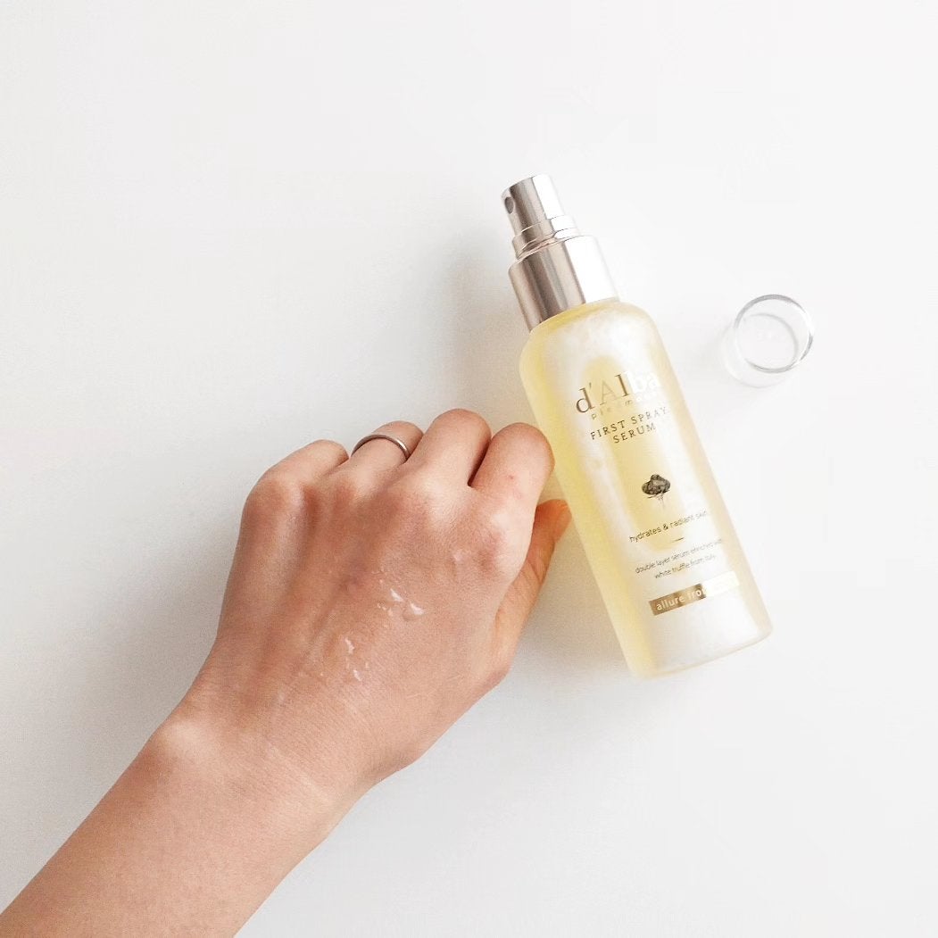 ダルバ ホワイトトリュフファーストスプレーセラム/ダルバ/ミスト状化粧水を使ったクチコミ(3枚目)