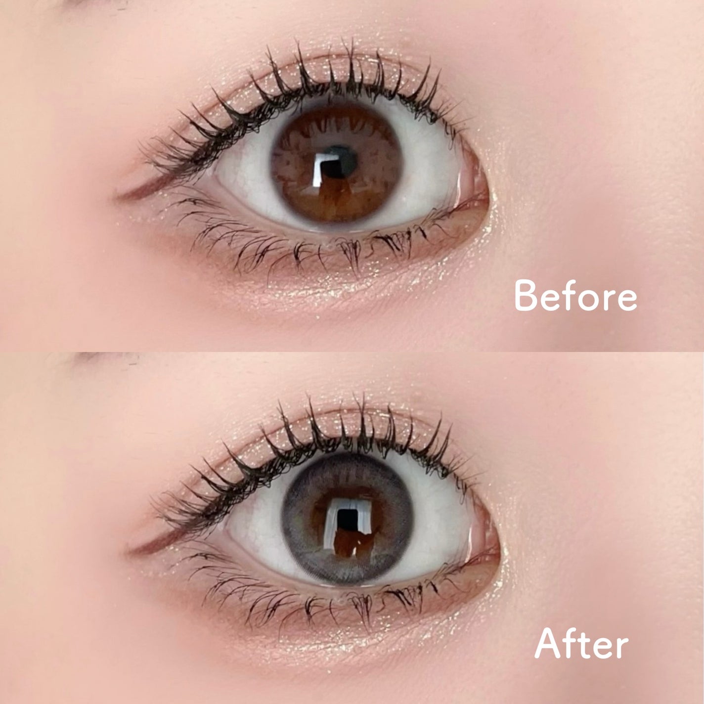 あざとめ 1day/azatome/ワンデー(1DAY)カラコンを使ったクチコミ(5枚目)