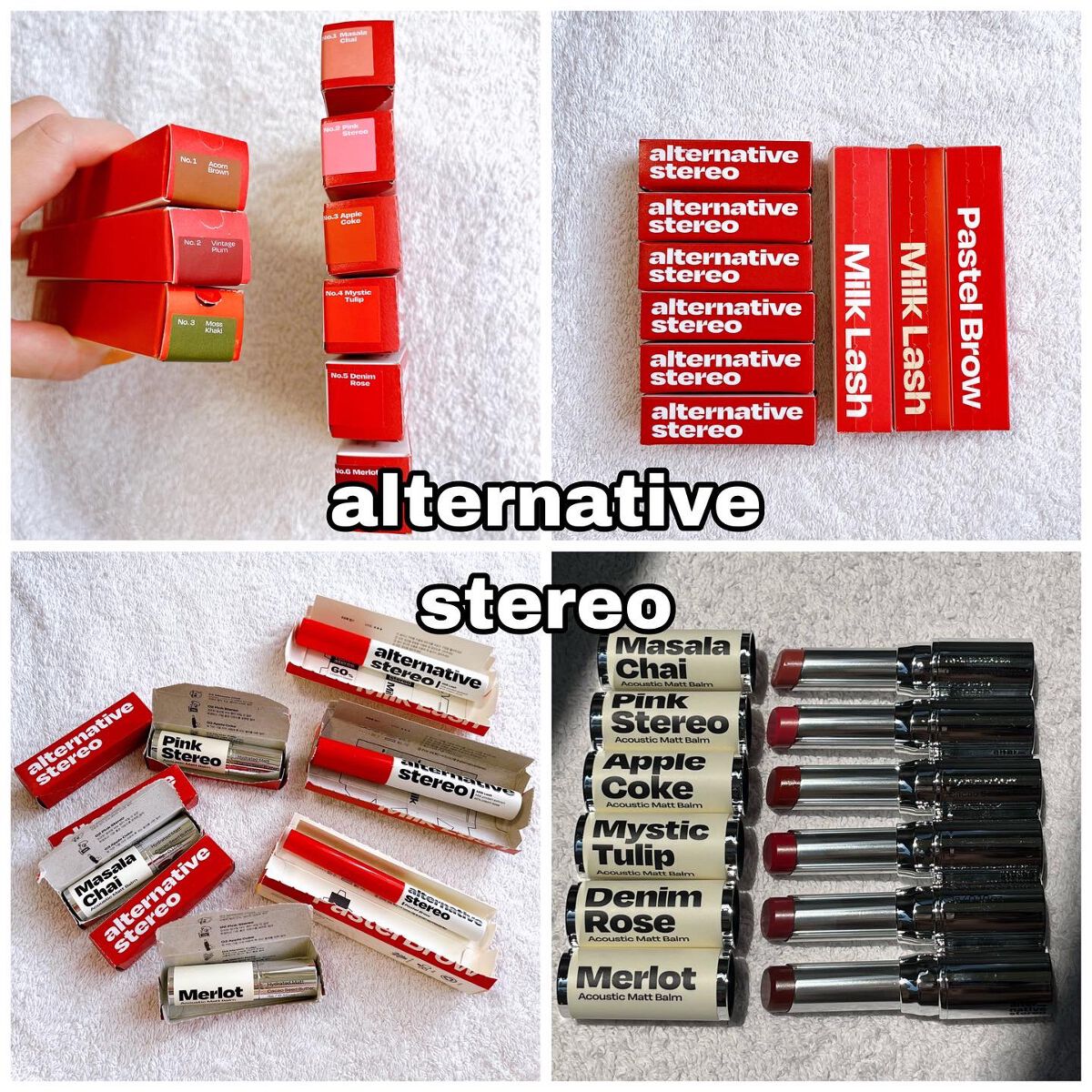 アコースティックマットバーム/alternativestereo/口紅を使ったクチコミ(1枚目)