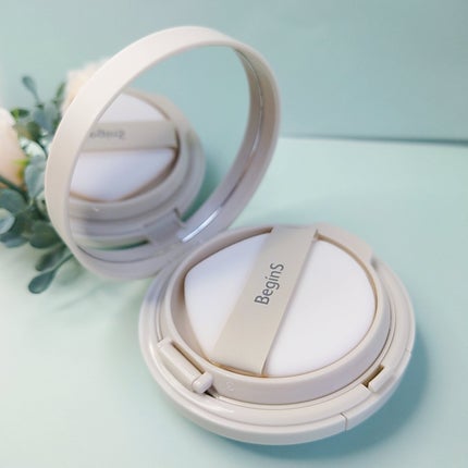 Pore Caring Mesh Cushion/BeginS by JUNGSAEMMOOL/クッションファンデーションを使ったクチコミ(3枚目)