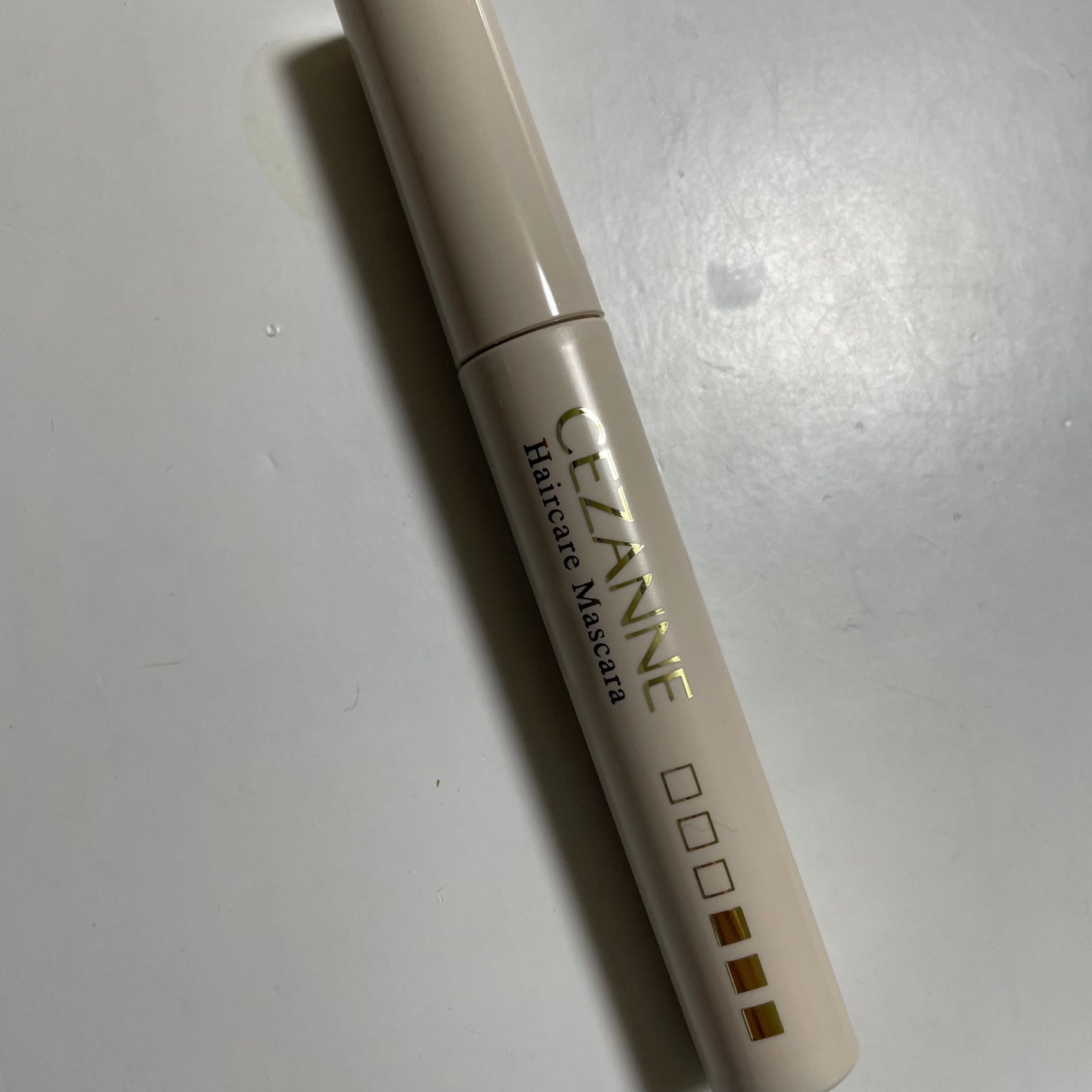 ヘアケアマスカラ/CEZANNE/ヘアジェルを使ったクチコミ(3枚目)