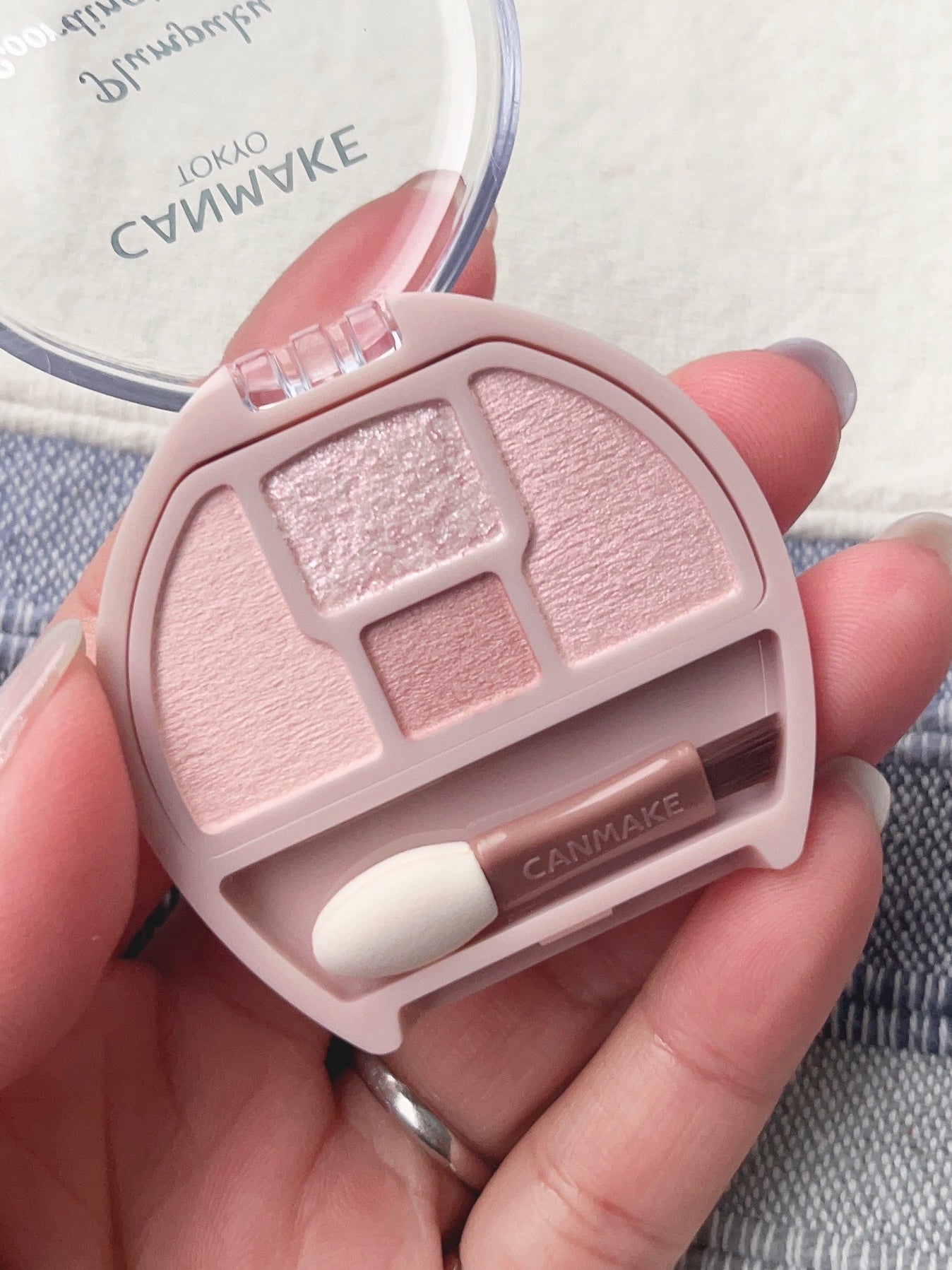 プランぷくコーデアイズ/キャンメイク/パウダーアイシャドウを使ったクチコミ(3枚目)