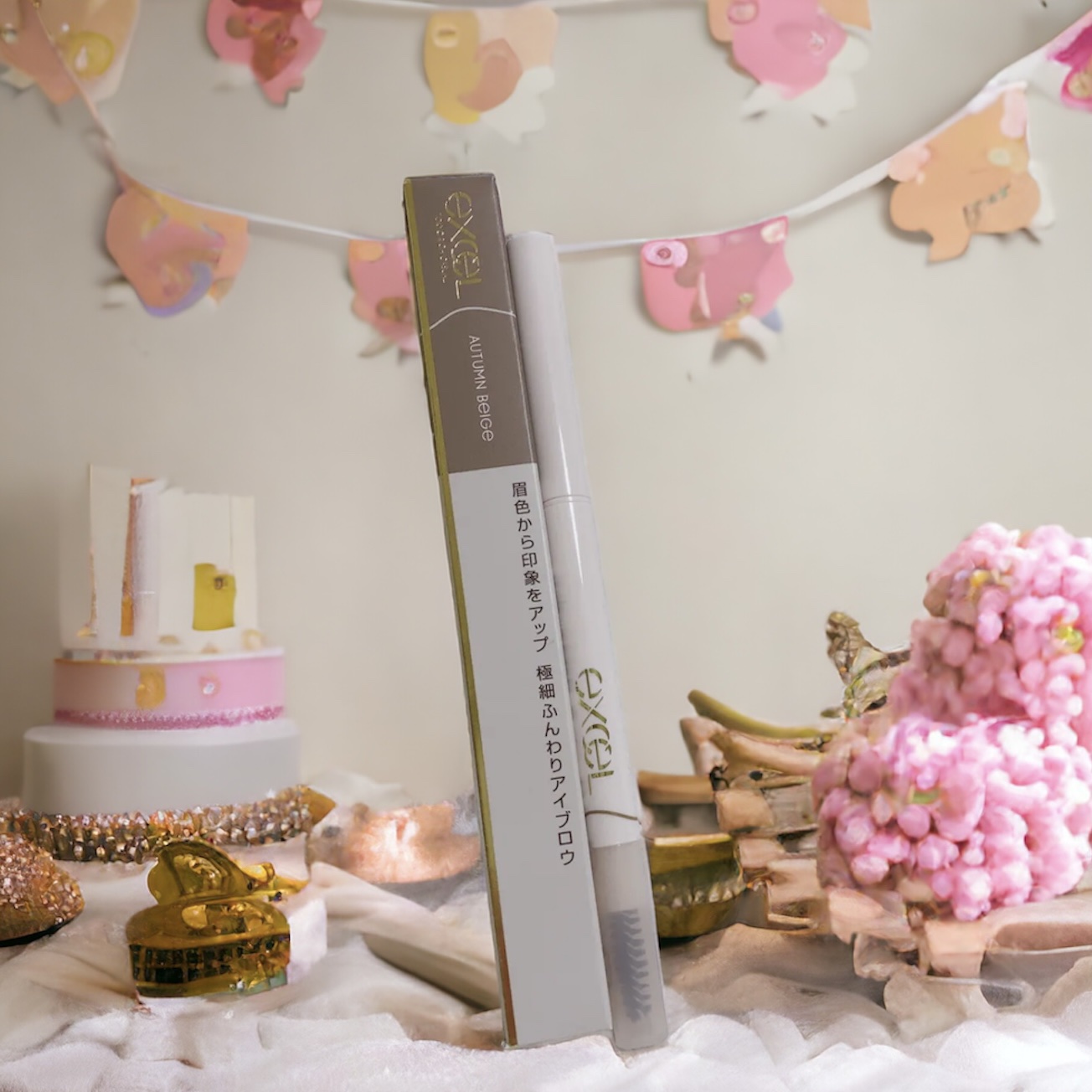 カラーエディットスリムブロウ/excel/アイブロウペンシルを使ったクチコミ（1枚目）