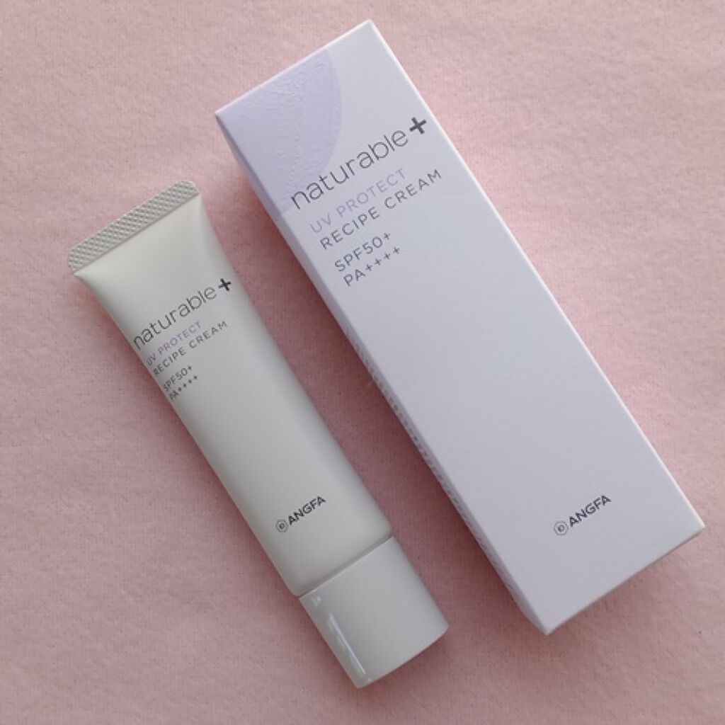 ナチュラブルプラス レシピクリーム UVプロテクト/ナチュラブルプラス/日焼け止めクリームを使ったクチコミ（1枚目）