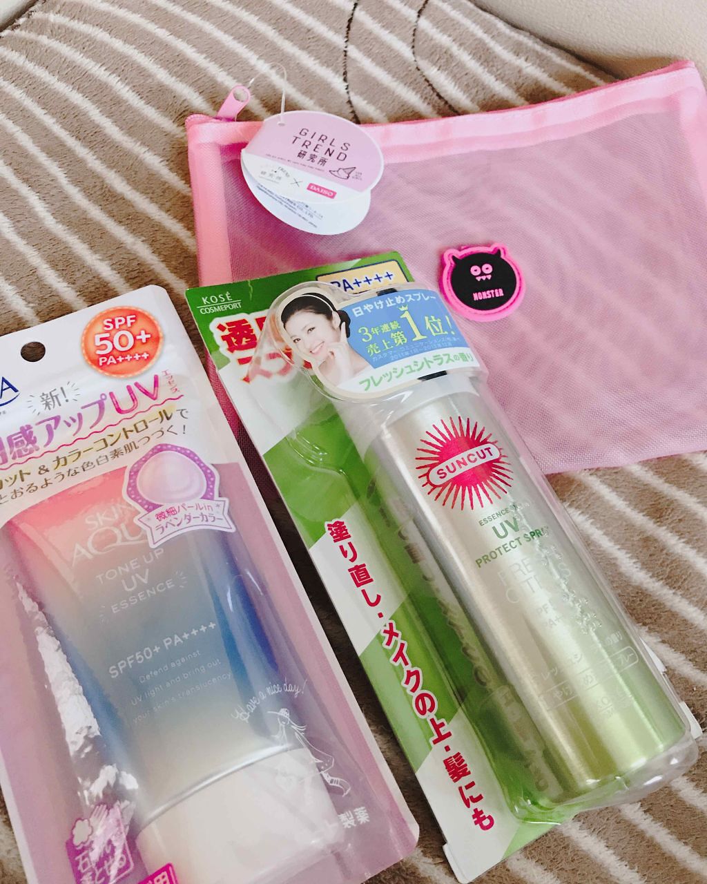 日やけ止め透明スプレー (フレッシュシトラス)/サンカット®/日焼け止め・UVケアを使ったクチコミ（1枚目）