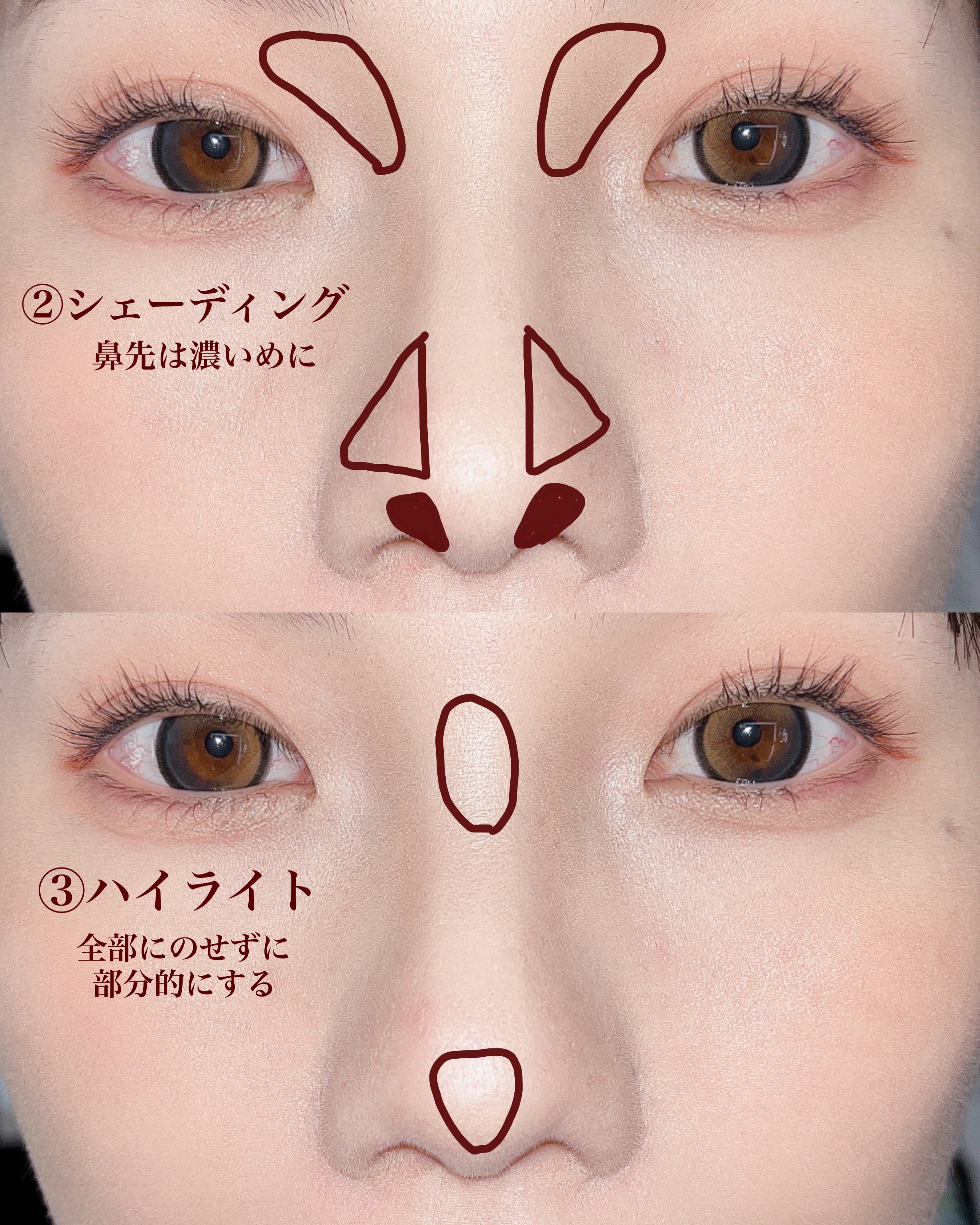 アートクラスバイロダン シェーディング/too cool for school/シェーディングを使ったクチコミ（3枚目）