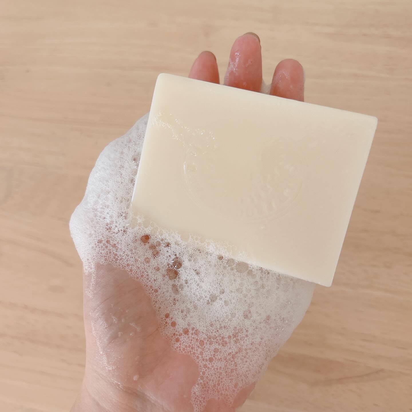 アルガン石鹸/ナイアード/洗顔石鹸を使ったクチコミ（3枚目）