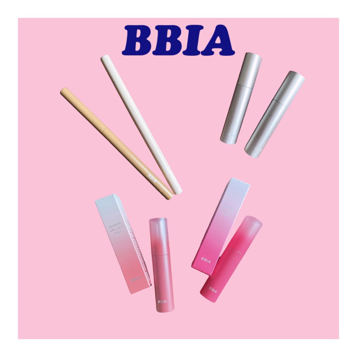 SHEER VELVET TINT #04 Holly Cherry/BBIA/口紅を使ったクチコミ（1枚目）