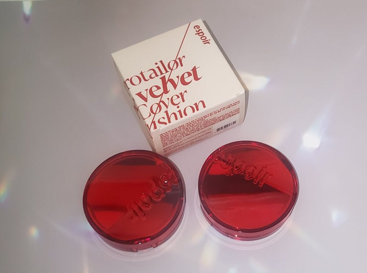 プロテーラービーベルベットカバークッション/espoir/クッションファンデーションを使ったクチコミ(2枚目)