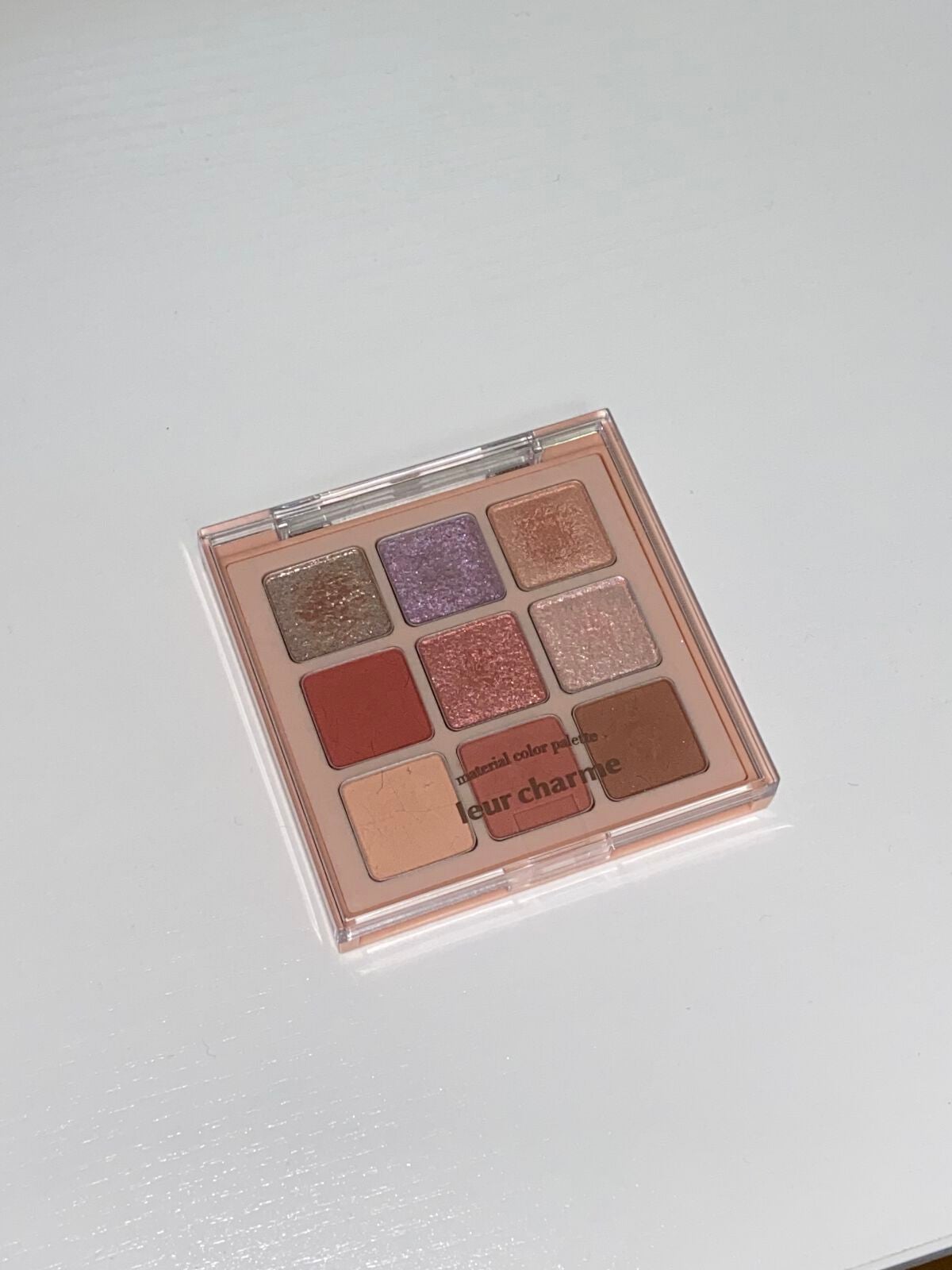 マテリアルカラーパレット/leur charme/アイシャドウパレットを使ったクチコミ(2枚目)