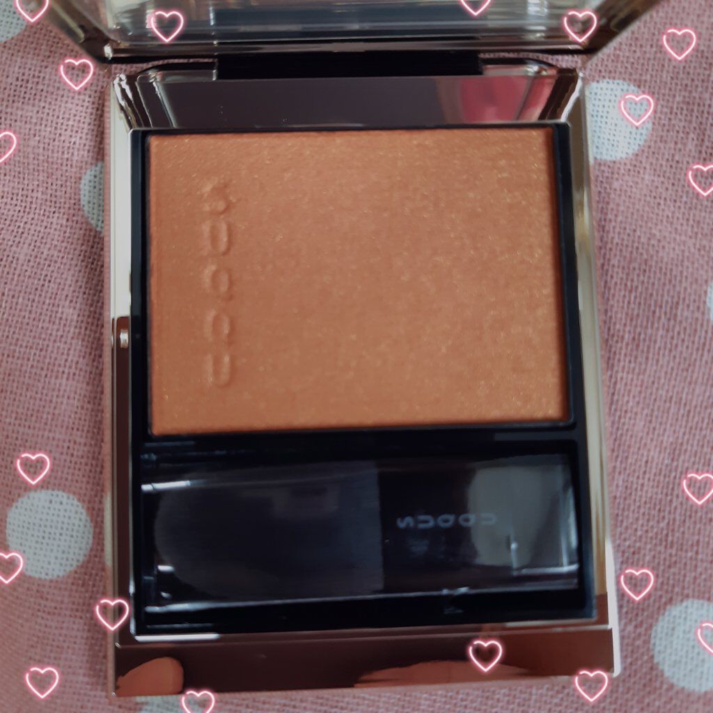 メルティング パウダー ブラッシュ/SUQQU/パウダーチークを使ったクチコミ(1枚目)