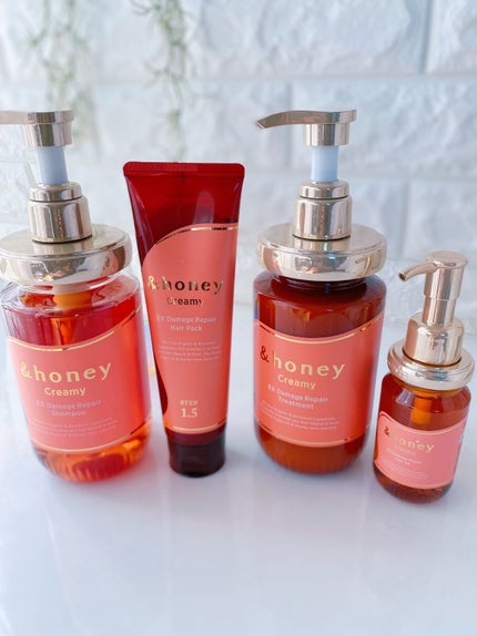 &honey Creamy EXダメージリペアヘアオイル3.0/&honey/ヘアオイルを使ったクチコミ(4枚目)