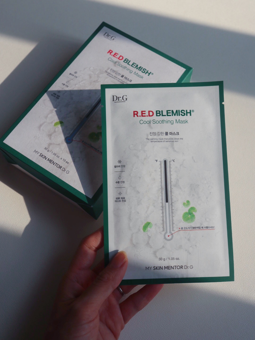 レッドブレミッシュ クールスージングマスク/Dr.G/シートマスク・パックを使ったクチコミ（1枚目）