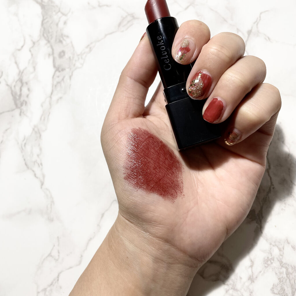 ディグニファイド リップス/Celvoke/口紅を使ったクチコミ（2枚目）