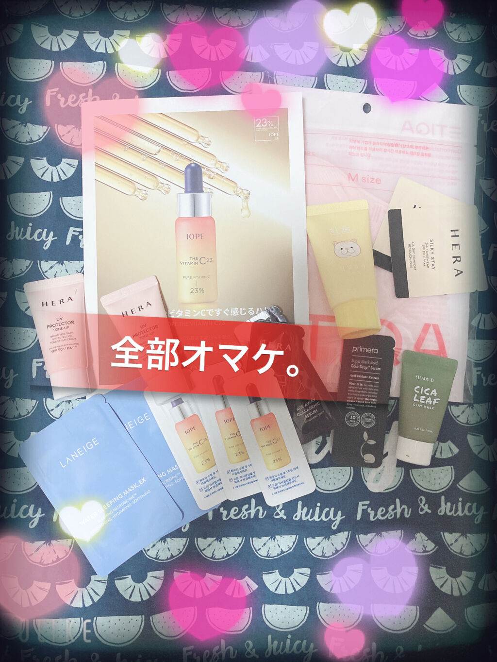 primera フリー＆フリーのクチコミ「この前、Qoo10で購入したものが届いたので
ご紹介します。^ - ^
メガ割まで、待てなかっ.....」（2枚目）