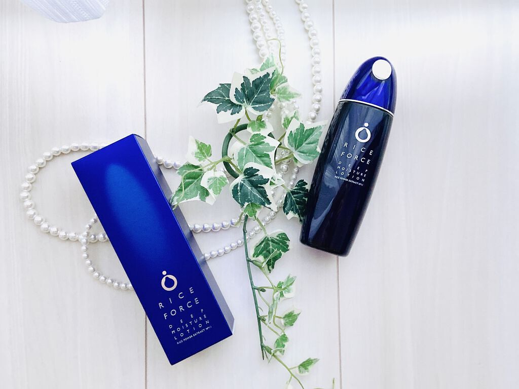 ディープモイスチュアローション/ライスフォース/化粧水を使ったクチコミ（3枚目）
